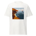 Big Sur Coastal Cliffs T-Shirt | California Pride