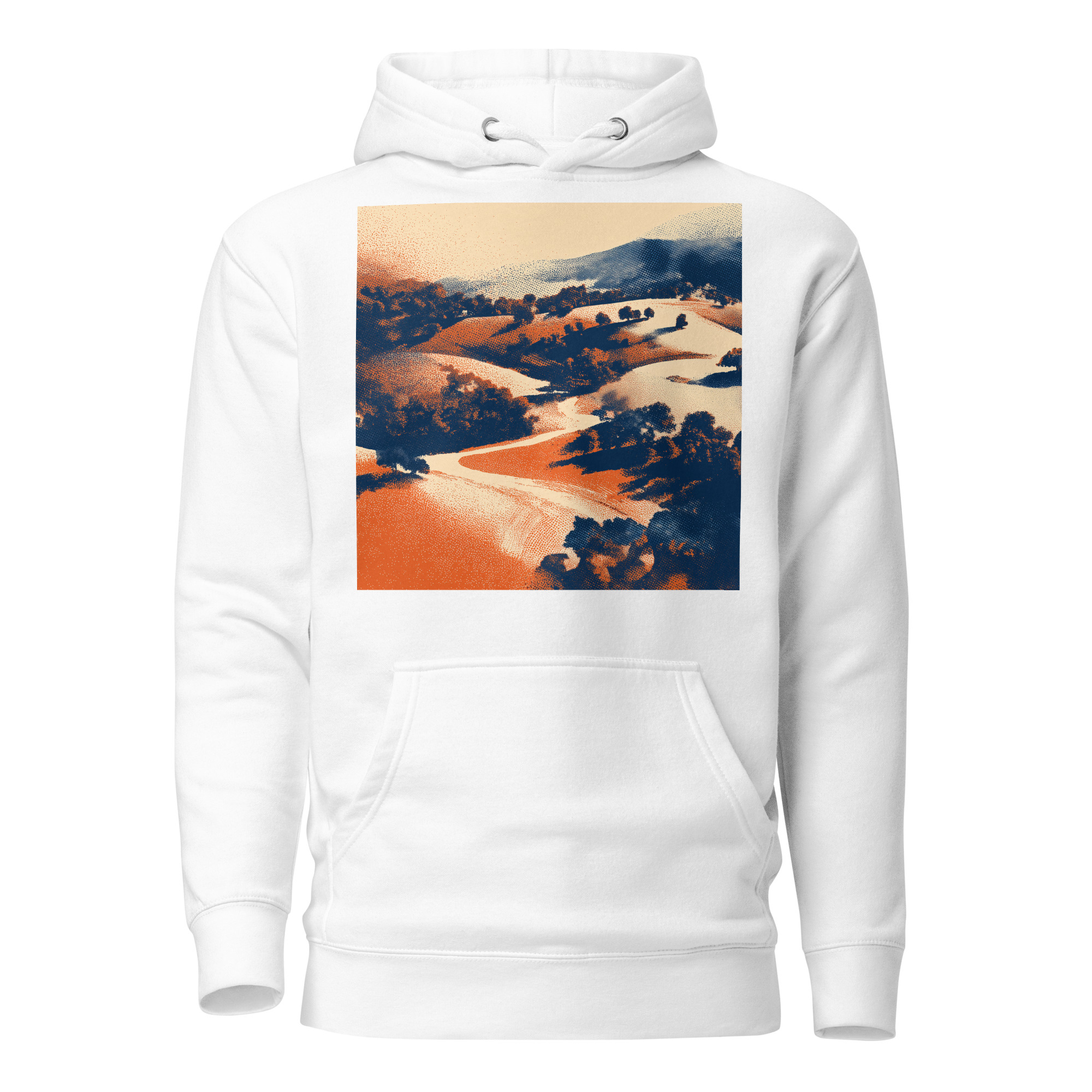 unisex-premium-pullover-hoodie-white-front-69fe3facebeea.jpg Hill Country Hoodie | Texas Pride - Image 1