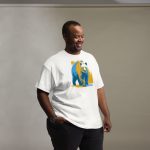 Golden Bear Street Art T-Shirt | California Pride - Image 15