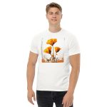California Poppy Blue Sky T-Shirt | California Pride - Image 6