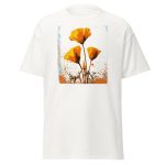 California Poppy Blue Sky T-Shirt | California Pride