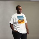Golden Hills Desert View T-Shirt | California Pride - Image 15