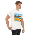 Pacific Waves Abstract T-Shirt | California Pride - Image 11