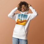 Golden Hills Desert View Hoodie | California Pride - Image 26