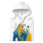 Golden Bear Street Art Hoodie | California Pride - Image 14