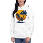 California Palm Sunset Hoodie | California Pride - Image 10