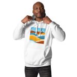 Pacific Waves Abstract Hoodie | California Pride - Image 5
