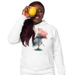 Flamingo Coral Mist Hoodie | Florida Pride - Image 29