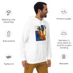 Palm Trees Bold Sun Hoodie | California Pride - Image 23