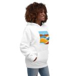 Pacific Waves Abstract Hoodie | California Pride - Image 18