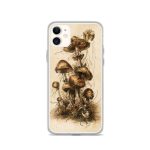 Forest Mushroom Cluster iPhone Case | Nature Art - Image 6