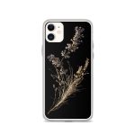Dark Lavender Branch iPhone Case | Nature Art - Image 6