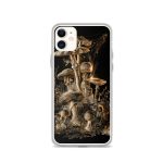 Dark Forest Mushroom Cluster iPhone Case | Nature Art - Image 6