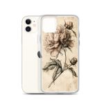Peony Botanical iPhone Case | Nature Art - Image 5