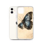 Blue Morpho Butterfly iPhone Case | Nature Art - Image 5