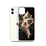 Dark Conch Shell iPhone Case | Nature Art - Image 5
