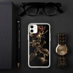 Dark Wild Rose iPhone Case | Nature Art - Image 69