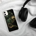 Dark Monstera Leaf iPhone Case | Nature Art - Image 70