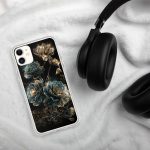 Dark Succulent Cluster iPhone Case | Nature Art - Image 70