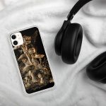 Dark Forest Mushroom Cluster iPhone Case | Nature Art - Image 70