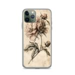 Peony Botanical iPhone Case | Nature Art - Image 4