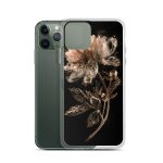 Dark Peony Botanical iPhone Case | Nature Art - Image 3
