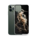 Dark Kingfisher iPhone Case | Nature Art - Image 3