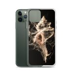 Dark Conch Shell iPhone Case | Nature Art - Image 3