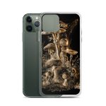 Dark Forest Mushroom Cluster iPhone Case | Nature Art - Image 3