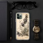 Lavender Branch iPhone Case | Nature Art - Image 66