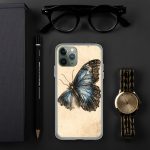 Blue Morpho Butterfly iPhone Case | Nature Art - Image 66