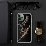 Dark Lavender Branch iPhone Case | Nature Art - Image 66