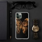 Dark Atlas Moth iPhone Case | Nature Art - Image 66