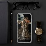 Dark Fly Agaric Mushroom iPhone Case | Nature Art - Image 66