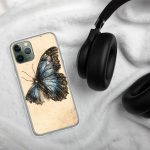 Blue Morpho Butterfly iPhone Case | Nature Art - Image 67