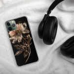 Dark Peony Botanical iPhone Case | Nature Art - Image 67