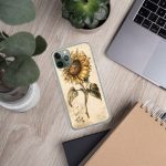 Sunflower Botanical iPhone Case | Nature Art - Image 68