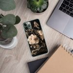 Dark Cherry Blossom iPhone Case | Nature Art - Image 68
