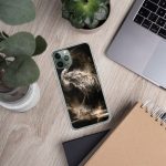 Dark Crane iPhone Case | Nature Art - Image 68