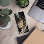 Dark Nautilus Shell iPhone Case | Nature Art - Image 68