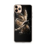 Dark Monarch Butterfly iPhone Case | Nature Art - Image 2