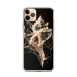 Dark Conch Shell iPhone Case | Nature Art - Image 2
