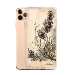 Lavender Branch iPhone Case | Nature Art - Image 4