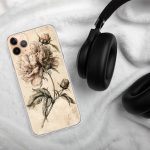 Peony Botanical iPhone Case | Nature Art - Image 91