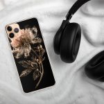 Dark Peony Botanical iPhone Case | Nature Art - Image 64
