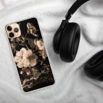 Dark Cherry Blossom iPhone Case | Nature Art - Image 64