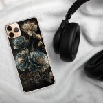 Dark Succulent Cluster iPhone Case | Nature Art - Image 64
