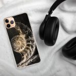 Dark Nautilus Shell iPhone Case | Nature Art - Image 64