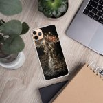 Dark Fly Agaric Mushroom iPhone Case | Nature Art - Image 65