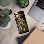 Dark Forest Mushroom Cluster iPhone Case | Nature Art - Image 65